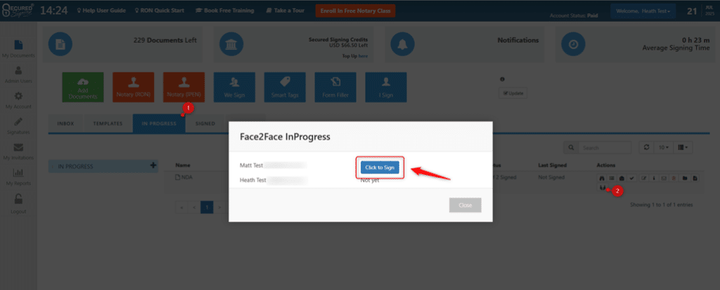 IPEN - Click to Sign