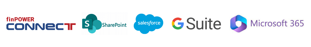 finance integration logos